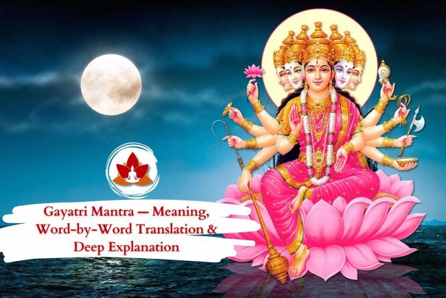 Gayatri Mantra — Meaning, Word-by-Word Translation & Deep Explanation