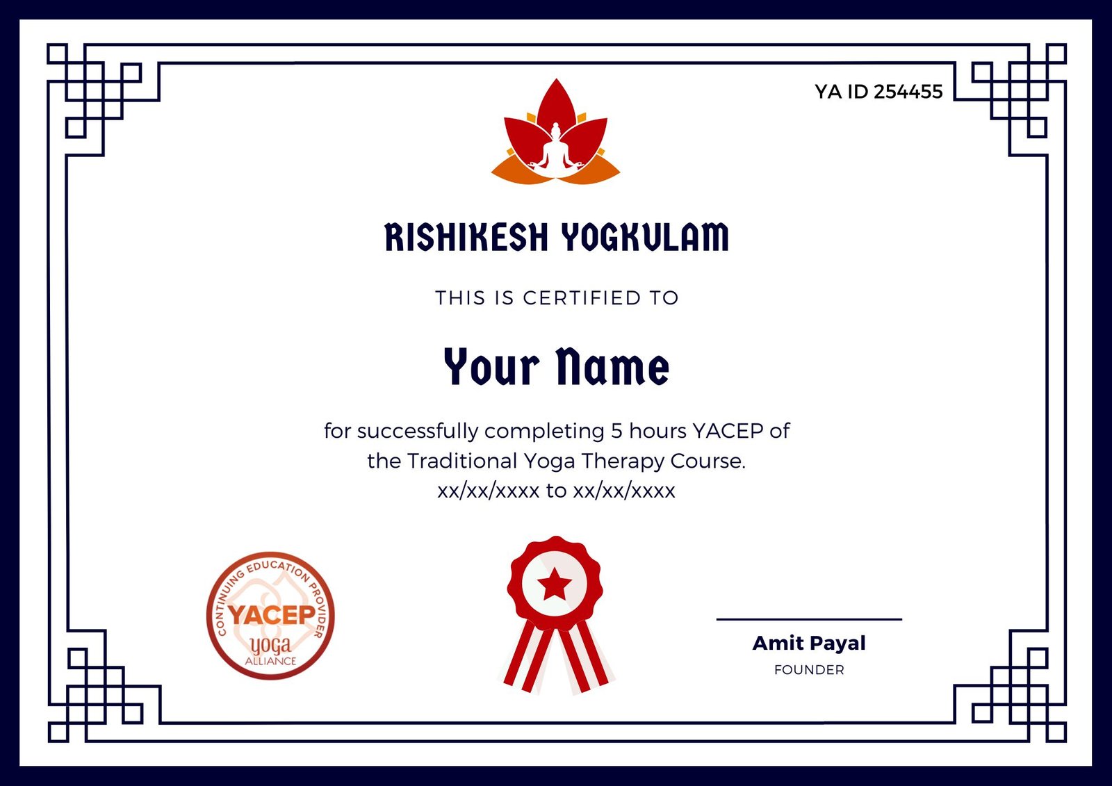 Online Yoga Therapy Course